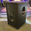 Dos enceinte noire