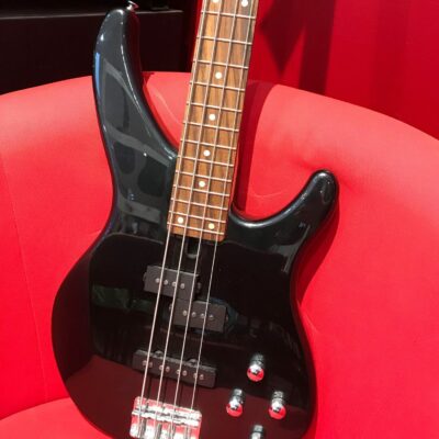 Guitare basse noire