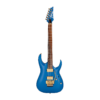guitare elec bleu dorée