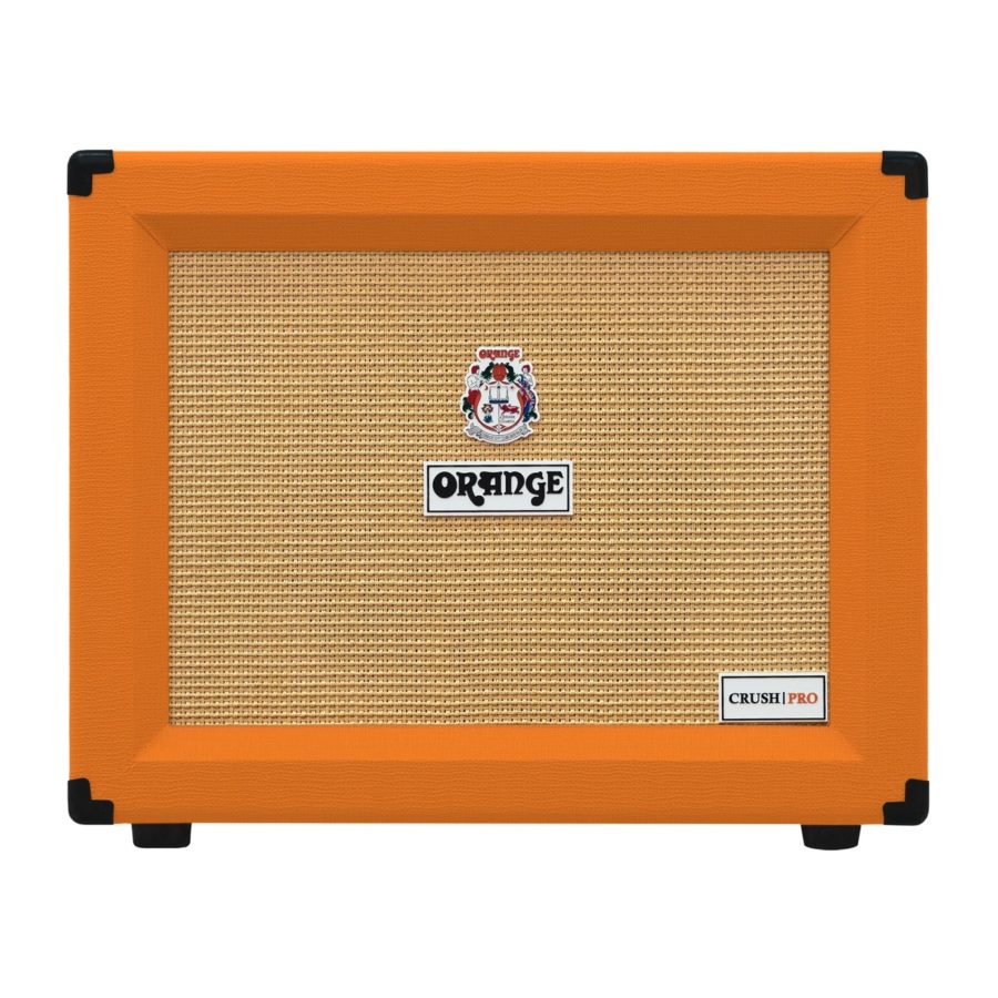 orange et blanc ampli guitare