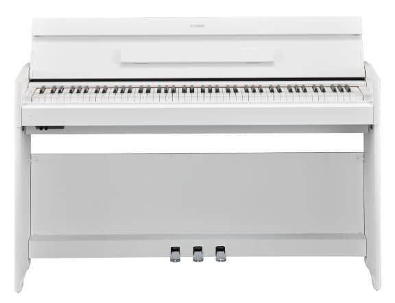 piano blanc