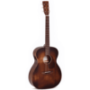 guitare folk bois marron