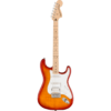 guitare electrique orange