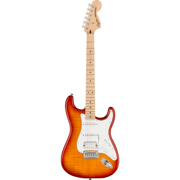 guitare electrique orange