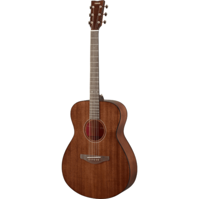 guitare folk bois marron