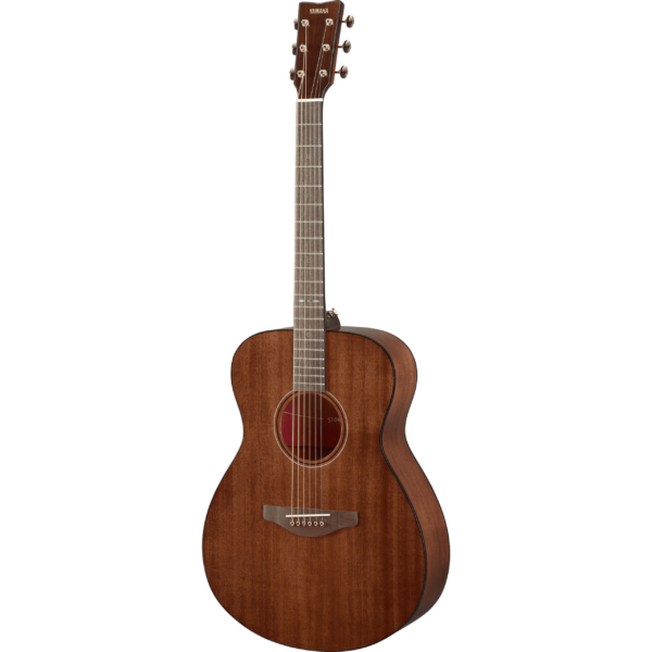 guitare folk bois marron