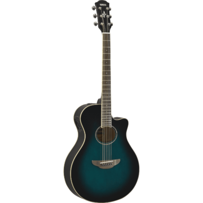 guitare blue oriental