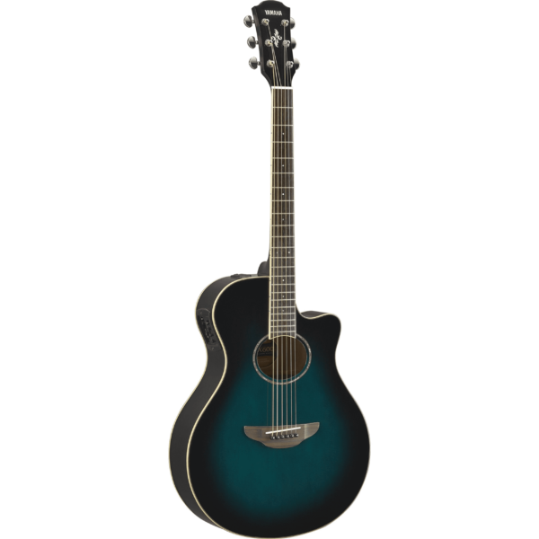 guitare blue oriental