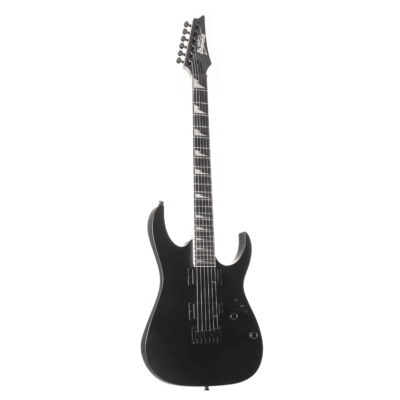 guitare elec noir mat