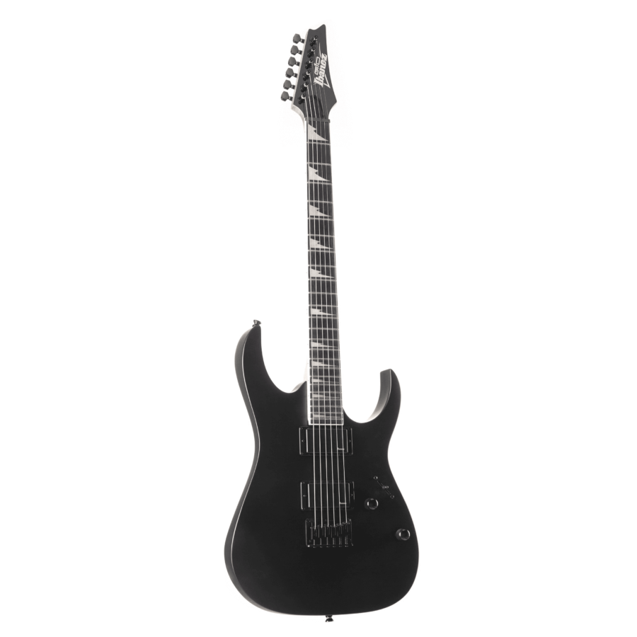 guitare elec noir mat