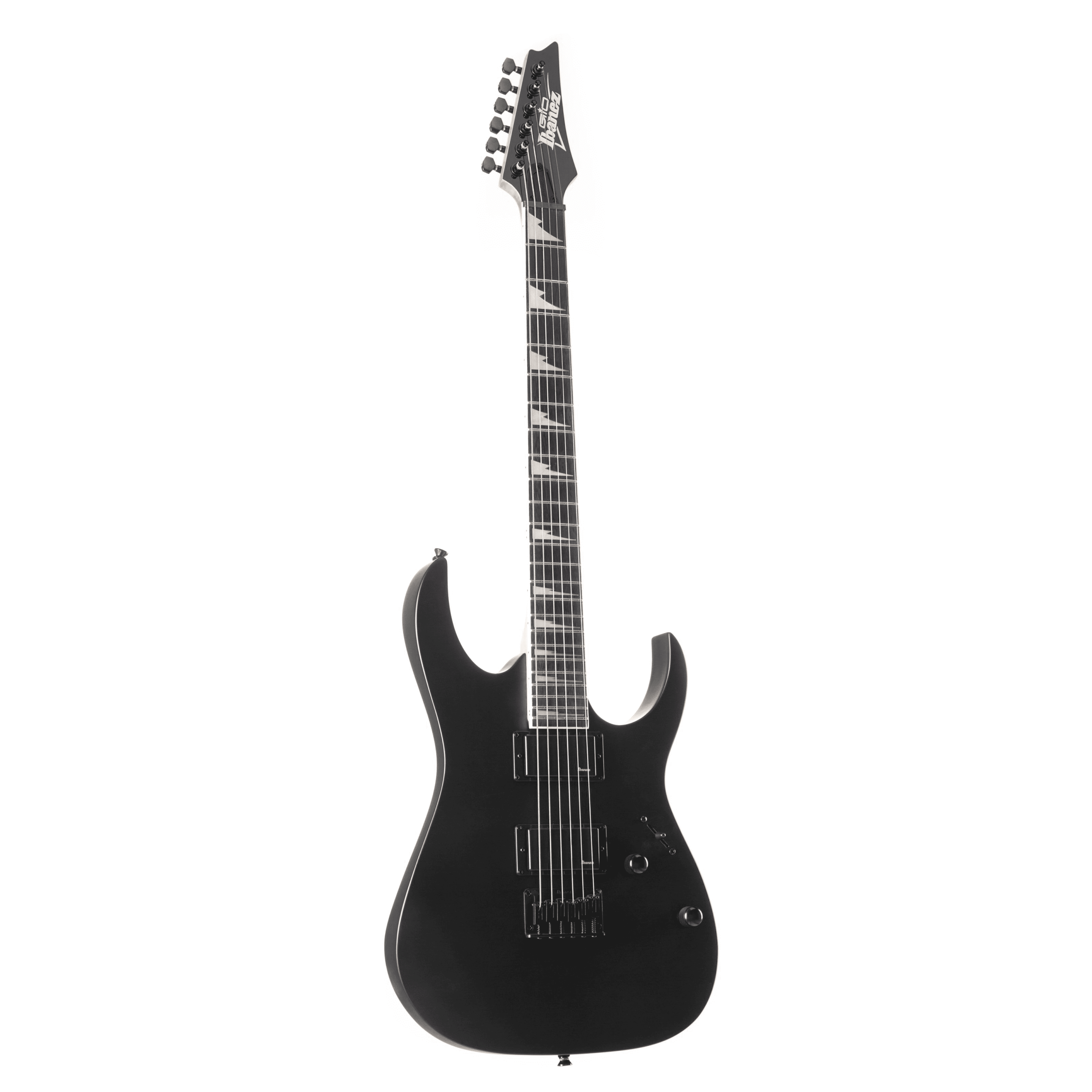 guitare elec noir mat