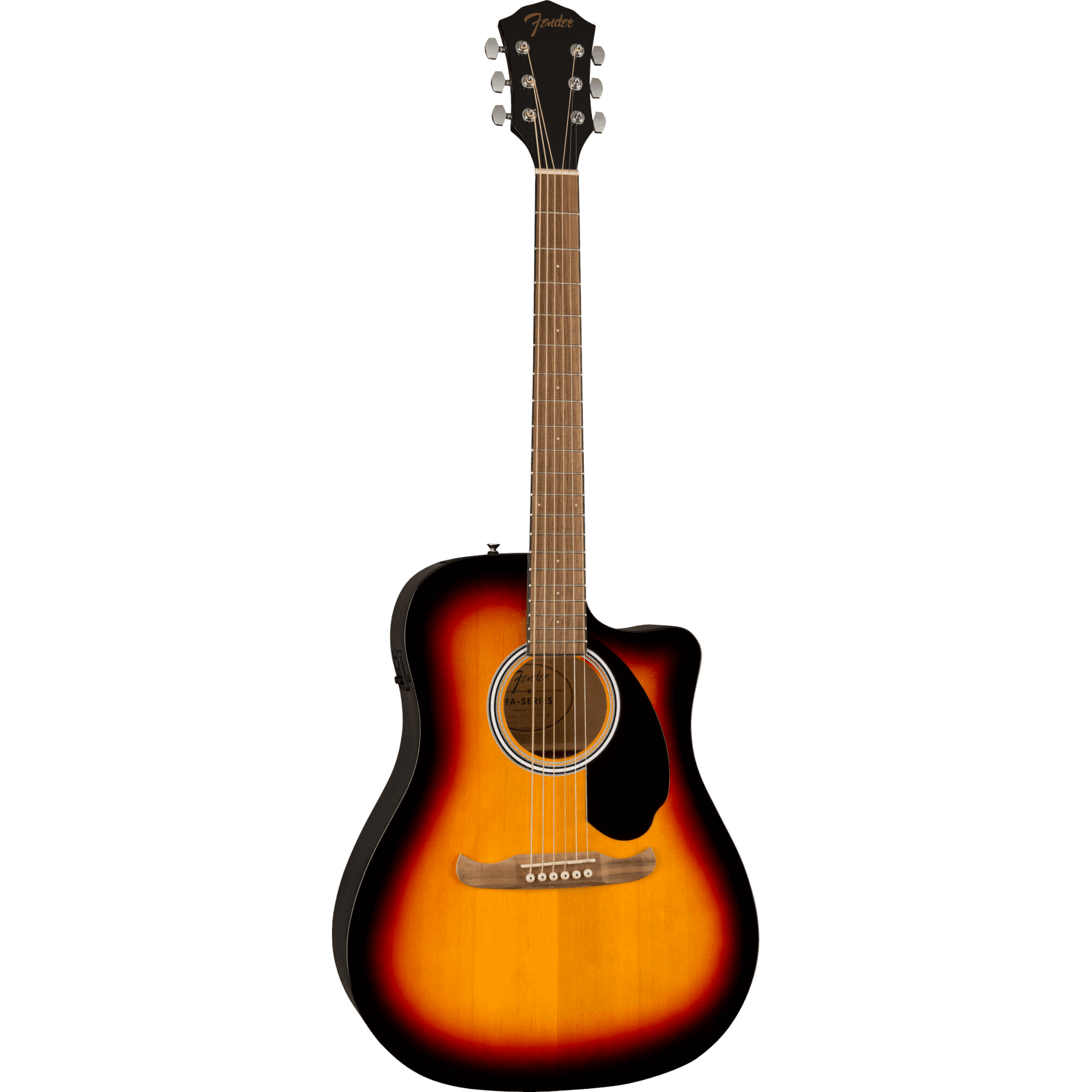 guitare acoustique sunburst
