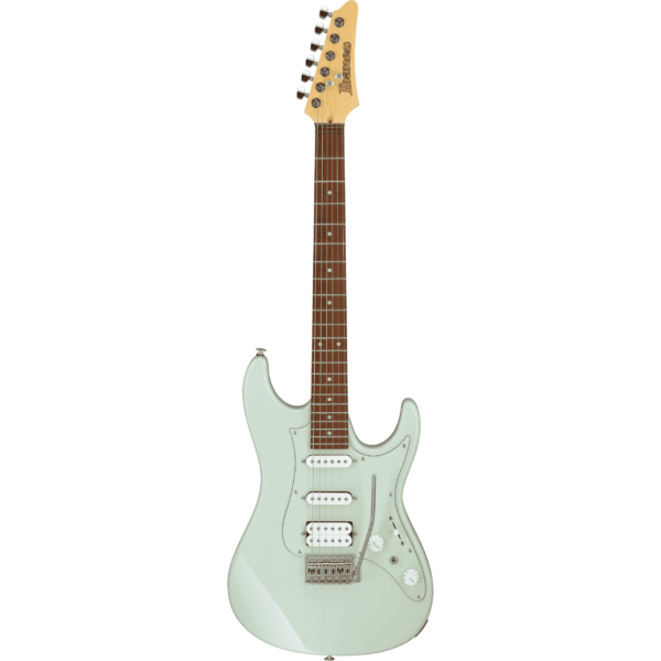 guitare elec mint green