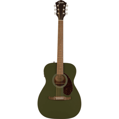 guitare folk olive