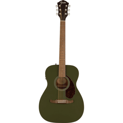 guitare folk olive