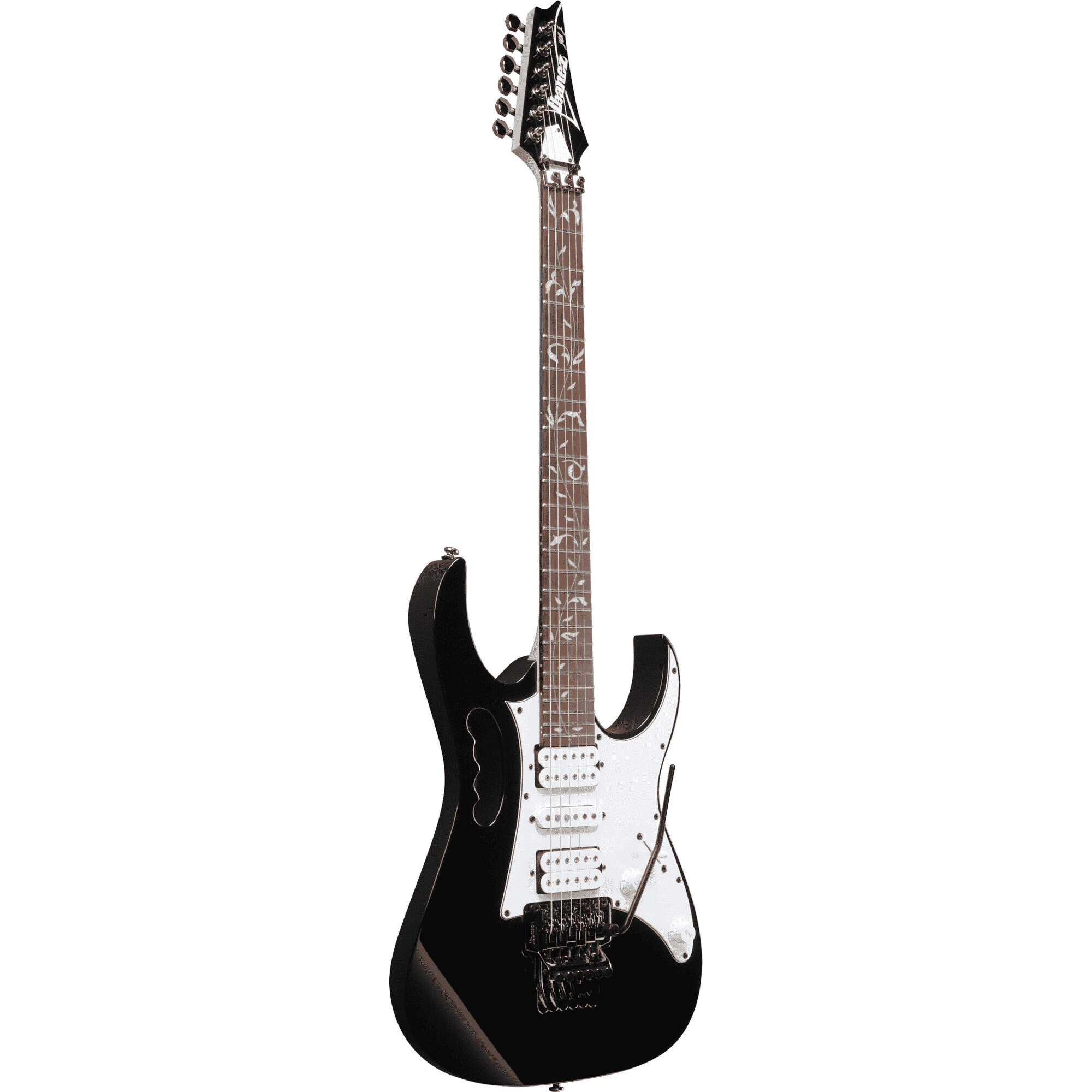 guitare elec noir et blanc