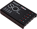alimentation guitare noir