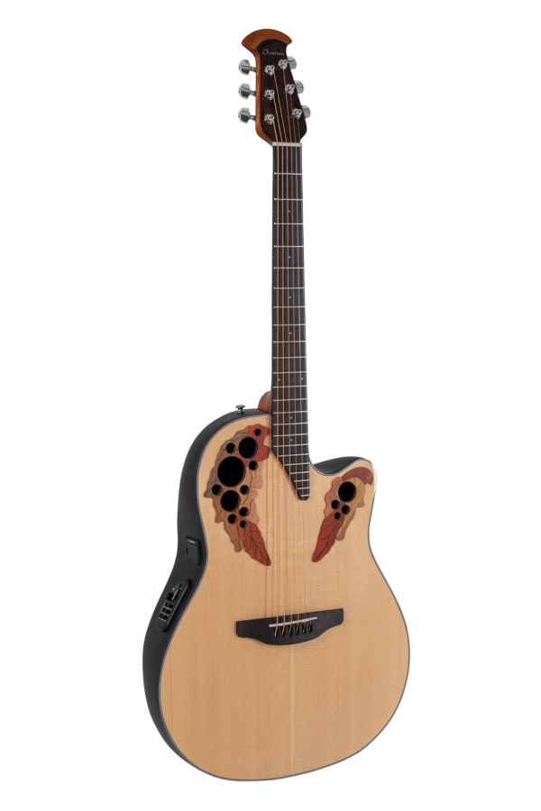 GUITARE BOIS NATUREL ELECTRO