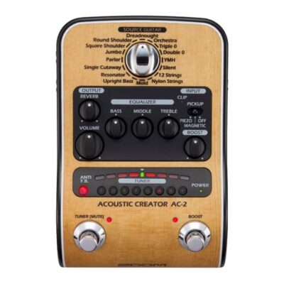 Zoom AC-2 Acoustic Creator Electroacoustique et Contrebasse