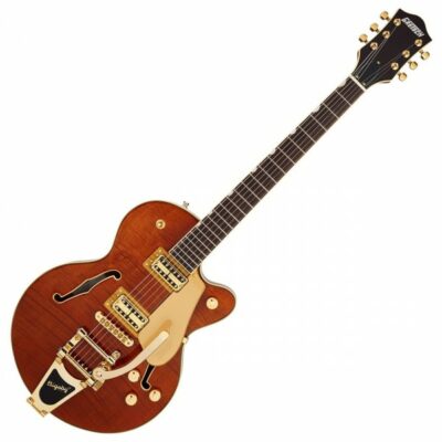 Gretsch Electromatic Edition Limité Okoume Flammé Broadkaster Jr.
