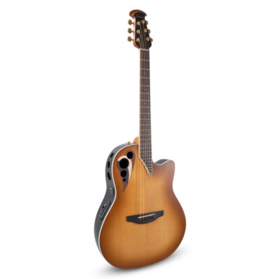 Ovation Celebrity Elite Deluxe Peach Burst Satin